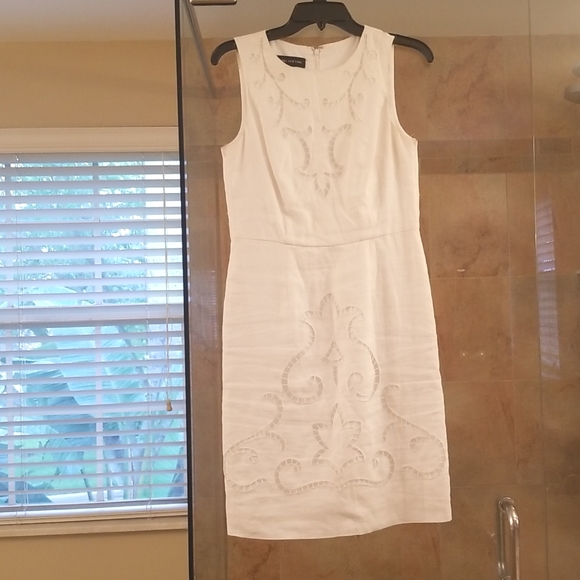 Jones New York Dresses & Skirts - Linen Jones of New York fully lined linen dress size 2